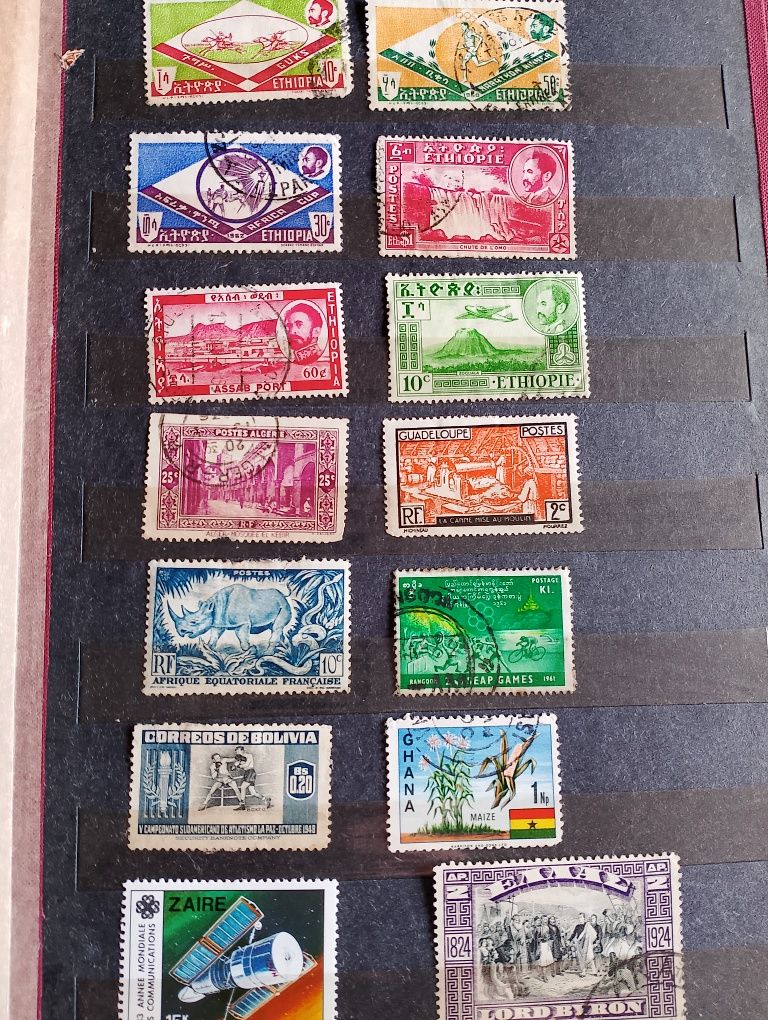 Znaczki pocztowe Afryka, Kenia, Malaya, Nigeria itd