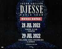 Bilhete Jacob Collier Lisboa