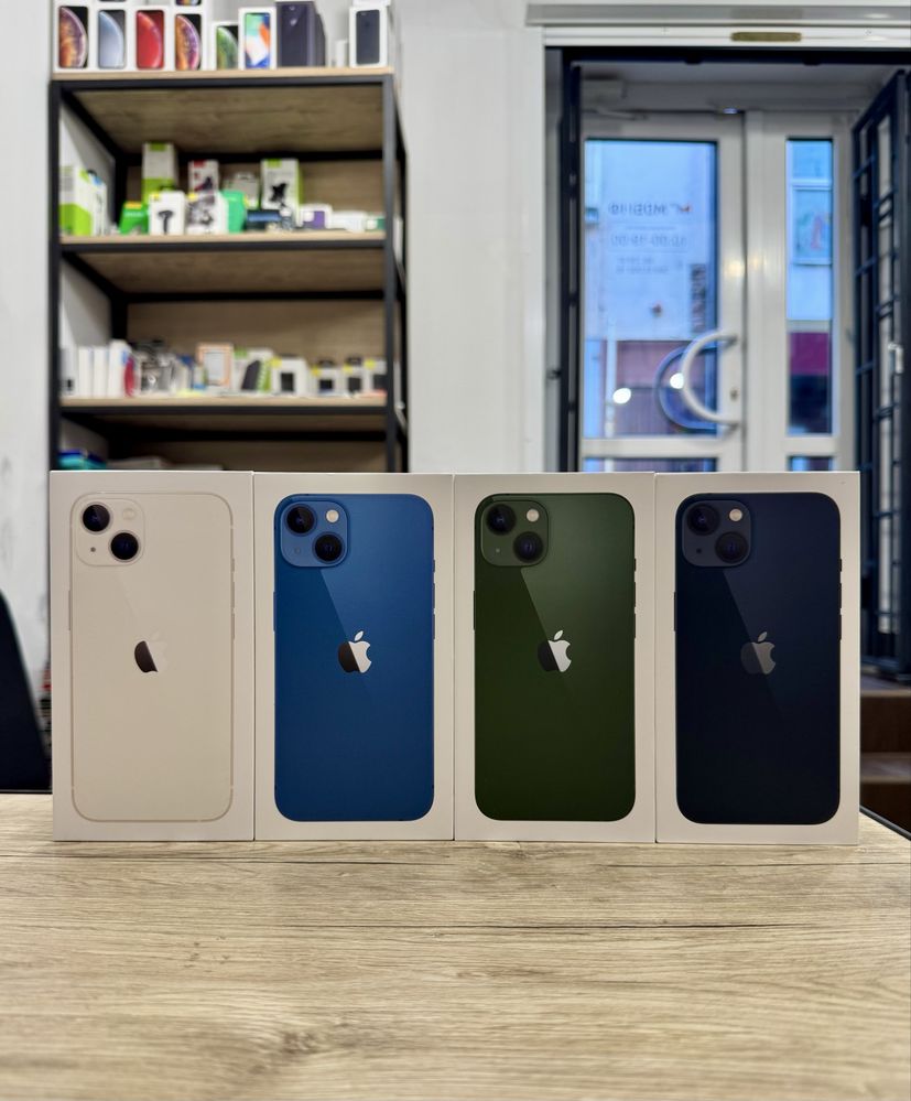 New iPhone 13 128/256/512gb Midnight Starlight Pink Blue Green 535$