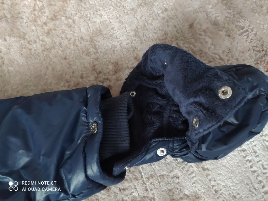 Kombinezon zimowy chicco 68 granatowy