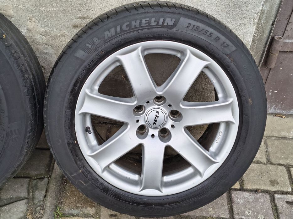 Koła felgi z oponami 5x120 BMW T5 T6 Michelin 215/55/17 Tanio