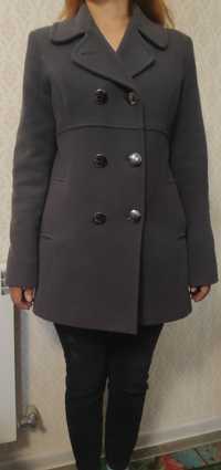 Пальто коротке-вовна та кашемір - розмір 42