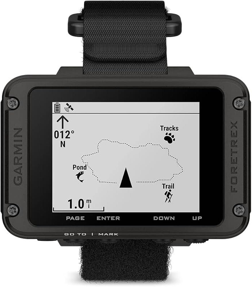 Наручный GPS-навигатор с ремешком Garmin Foretrex 801, 010-02759-00