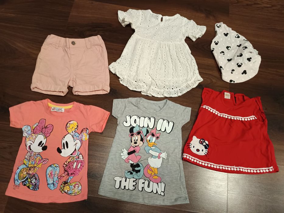 Zestaw dla dziewczynki 74-80