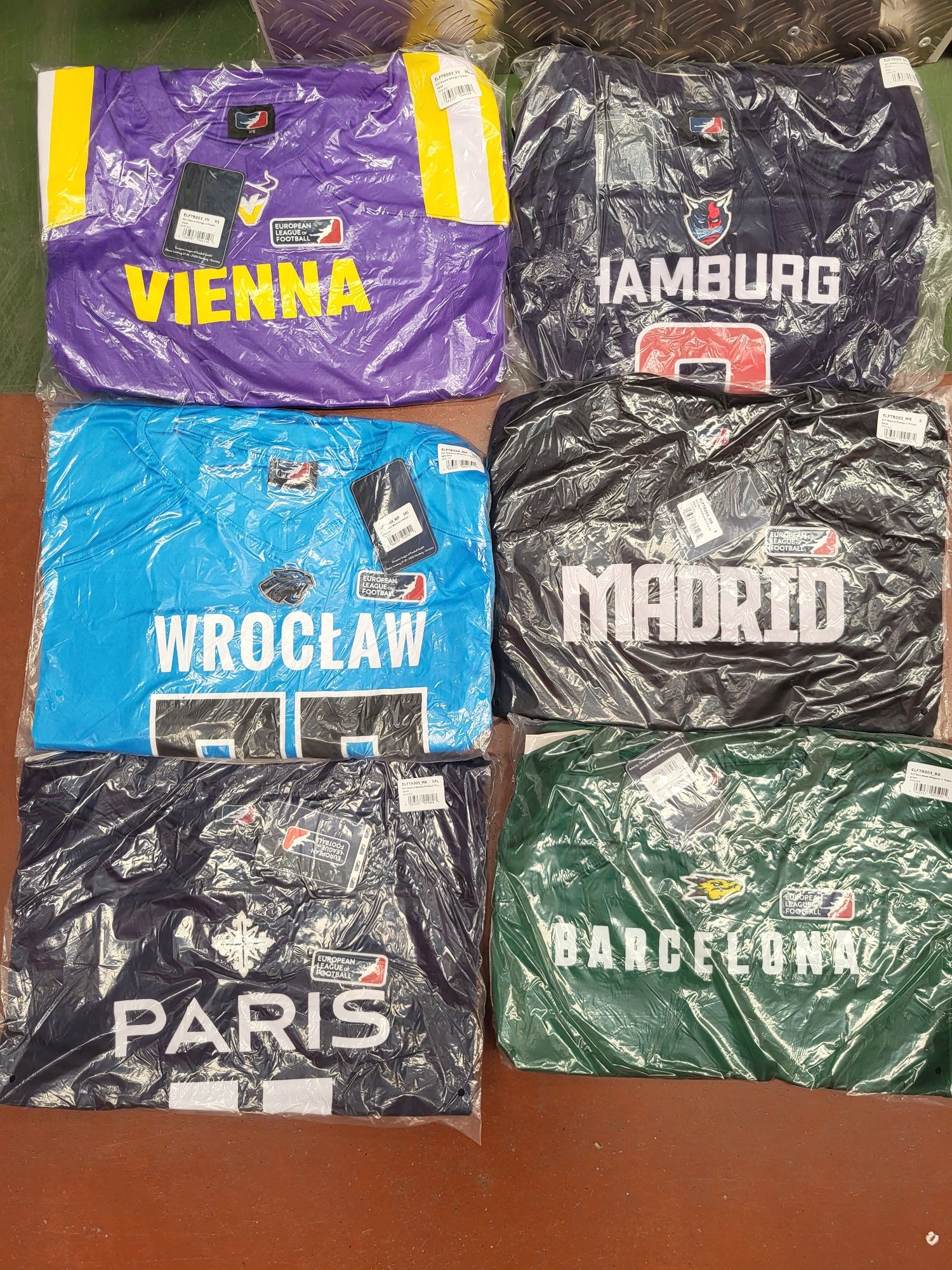 Koszulka sportowe dla fanów European League of Football
