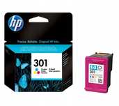 hp 301 tusz kolorowy kartridż do drukarki, trójkolorowy oryginalny
