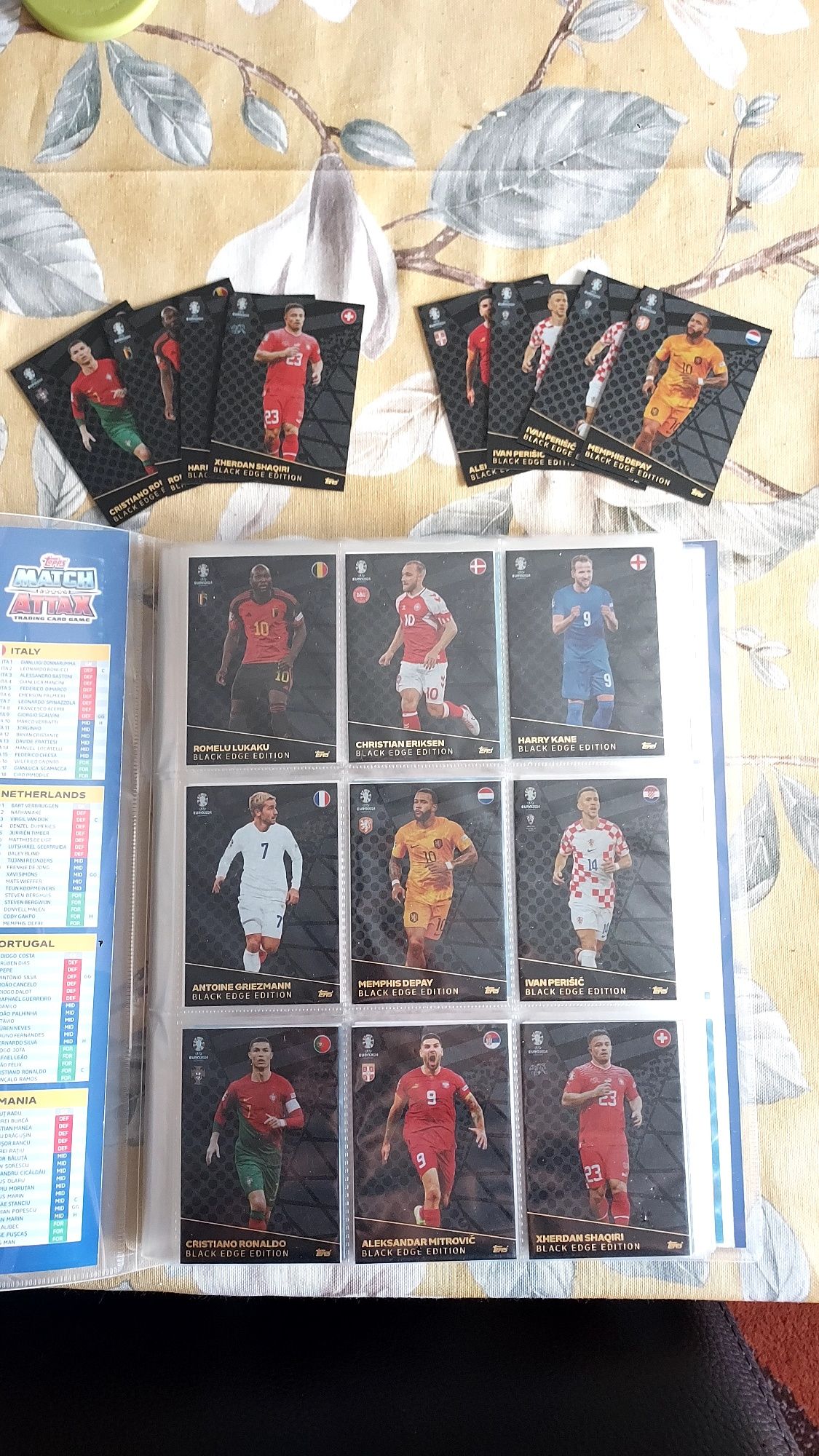 Cartas Match Attax Euro 2024