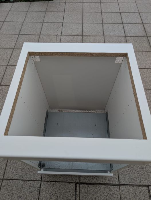 Armário de encastre para forno e placa  com gaveta IKEA METOD