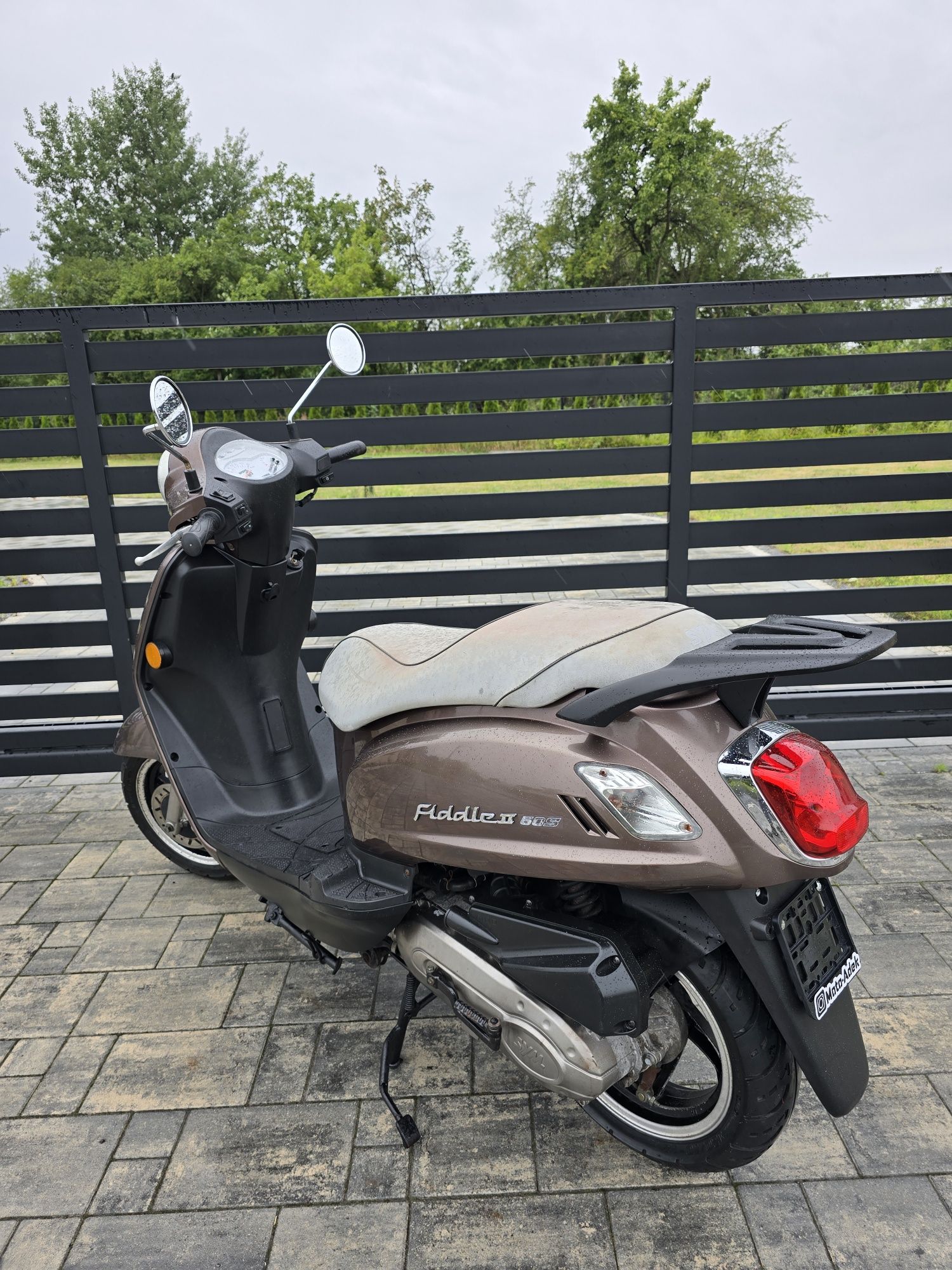 SYM Fiddle II 50cc 2018r Retro Vespa Niski Przebieg Transport Cała PL!