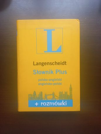 Langenscheidt Słownik plus Polsko angielski angielsko polski +rozmówki