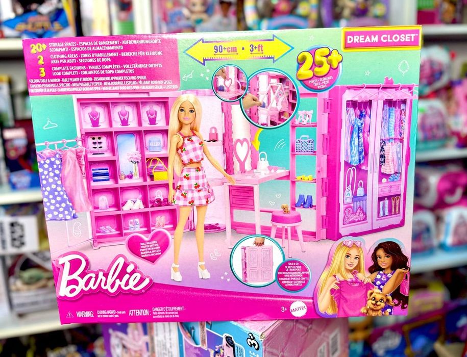 Гардероб мрії для Барбі Barbie Dream Closet
