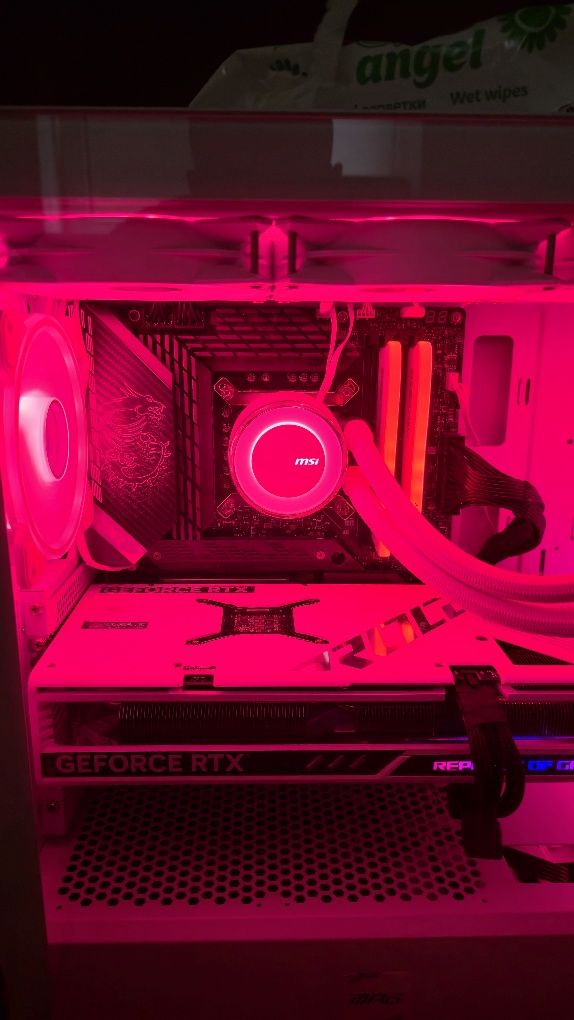 Комплект Материнки Msi Z590 Gaming Carbon + Процесор I7 11700k + DDR4