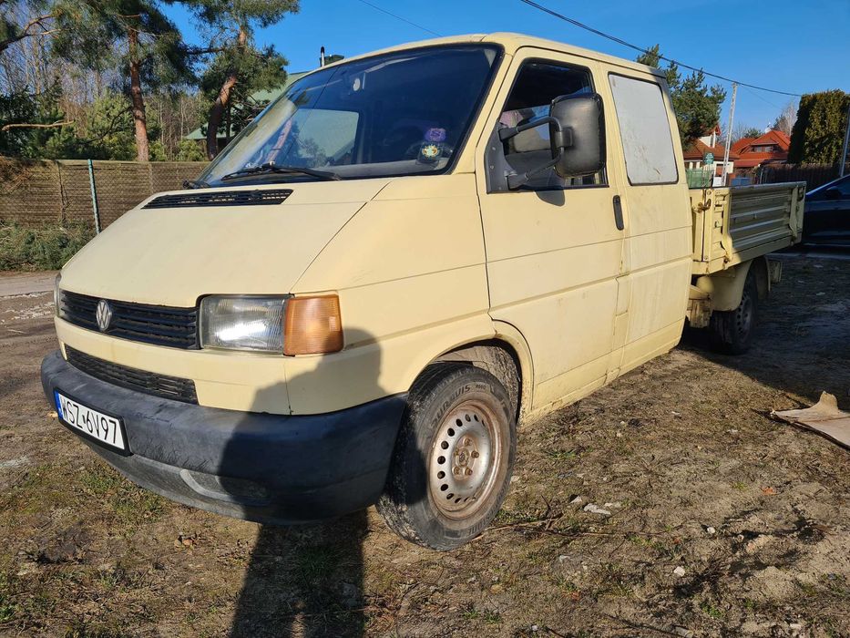 VW T4 2.4D brygadówka skrzynia 6 osób