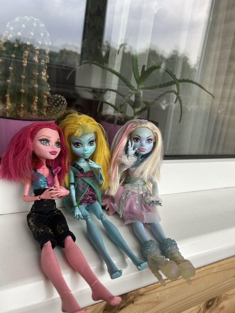 Monster High | Еббі(Маскарад),Лагуна і Джиджи (13 бажань)