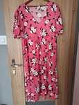 Nowa sukienka maxi w kwiaty XXL Sinsay
