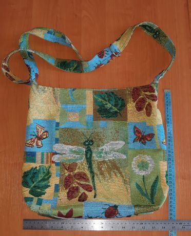 Сумка из ткани, сумка шопера.