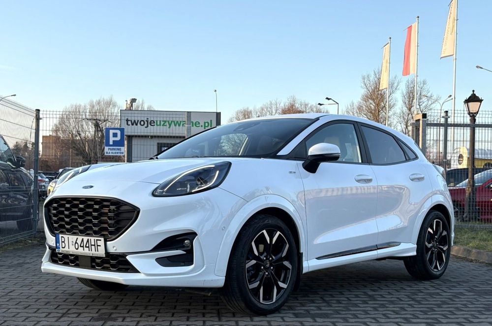 Ford Puma SalonPL/ VATmarża/ 1wł./ Applink/ Tempomat ACC/ Kamera/ Indukcja