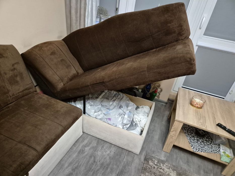 Narożnik z funkcją spania –  Gdynia Witomino 300 zl