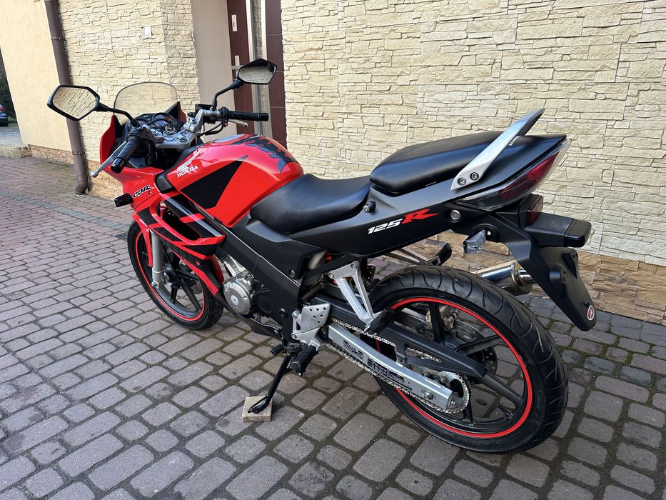 Honda CBR 125, 2004r. Kat.A1,B Super Stan! RATY / TRANSPORT