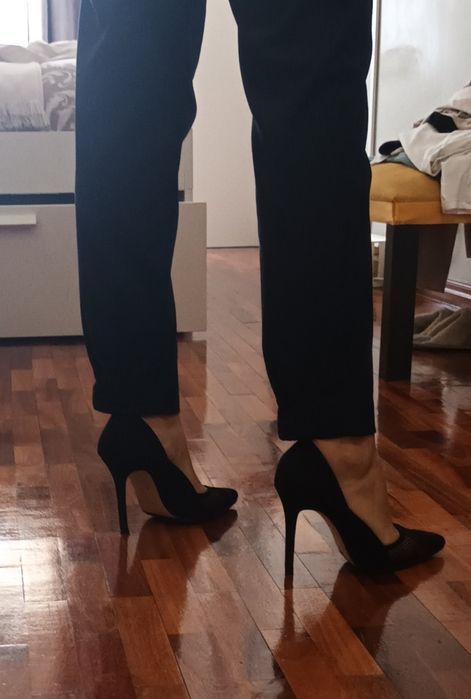 Stilettos pretos da Karen Millen