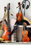 Lekcje gry na gitarze, perkusji, pianinie