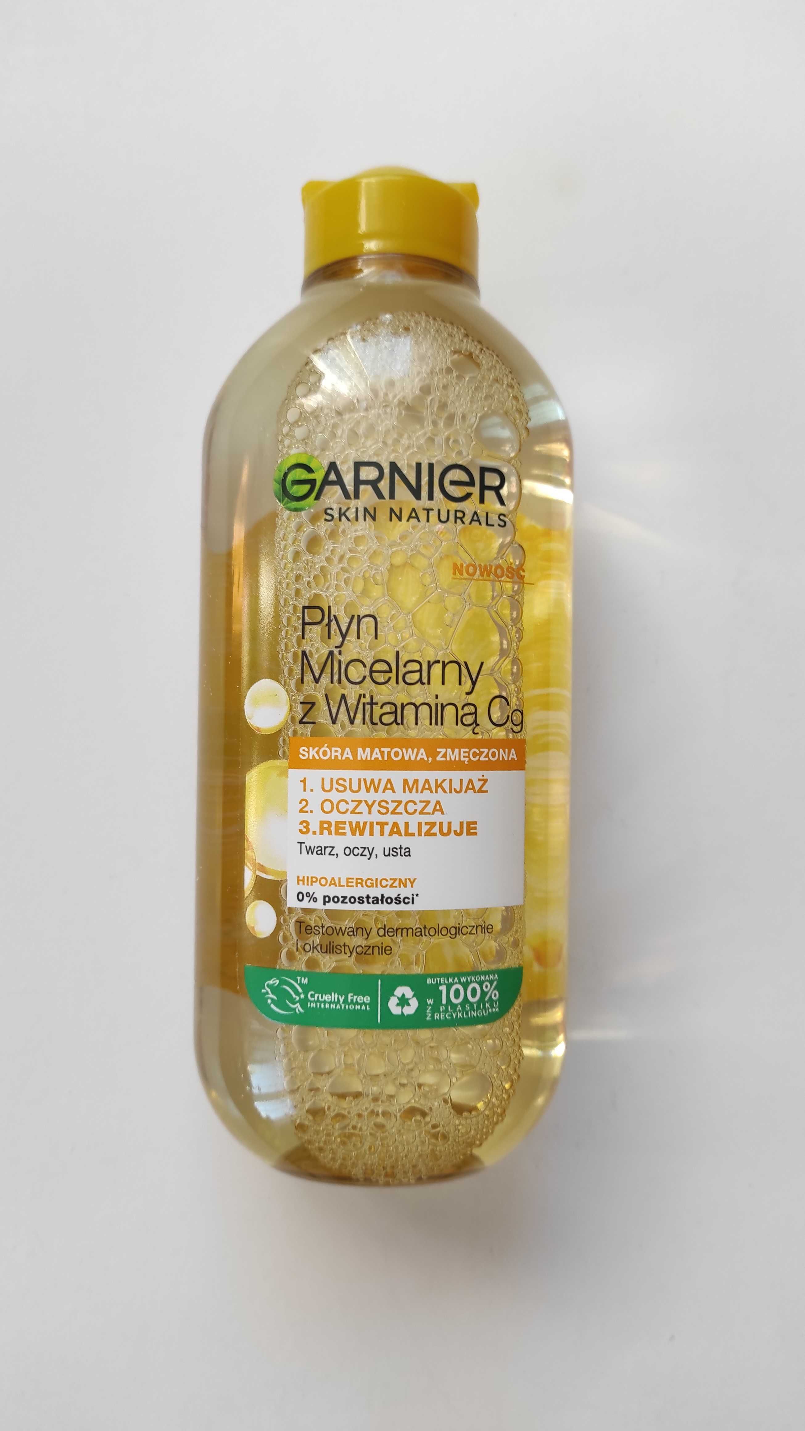 Płyn micelarny z Witaminą Cg Garnier