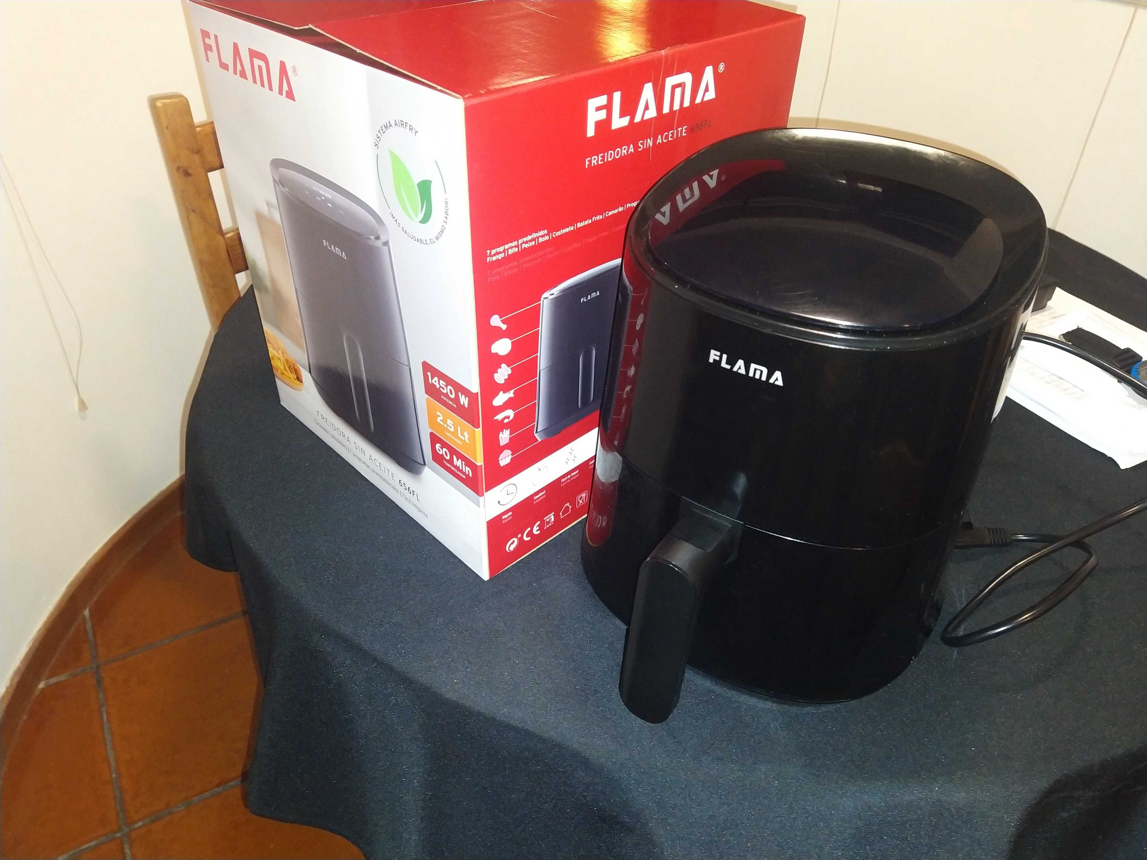 Fritadeira sem Óleo Flama 656FL (2,5L) Preto