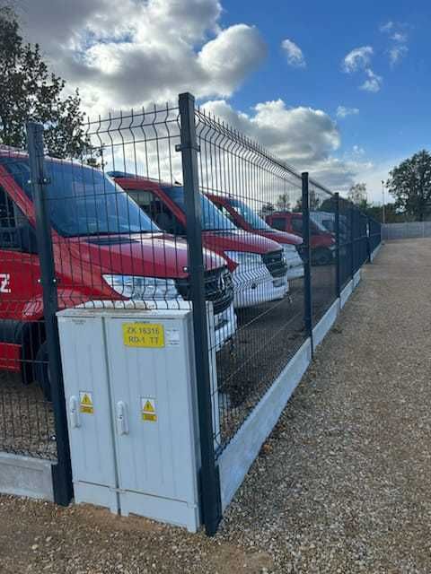TANIO Ogrodzenia Panelowe Panele 3d Ogrodzenie KOMPLETNE Transport