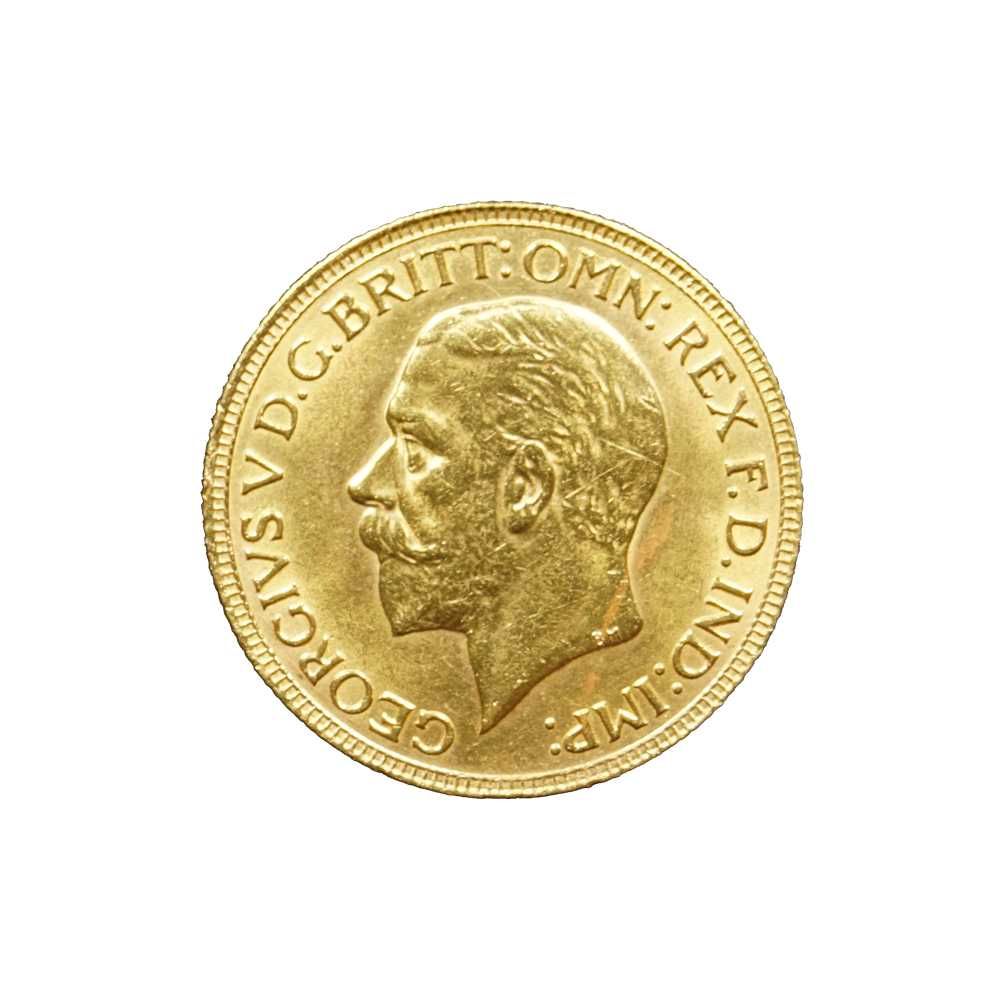 MOEDA OURO - Libra GEORGIVS V – 1931