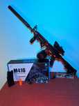 M416 Arma Orbeez/Gel Elétrica (Ler descrição)