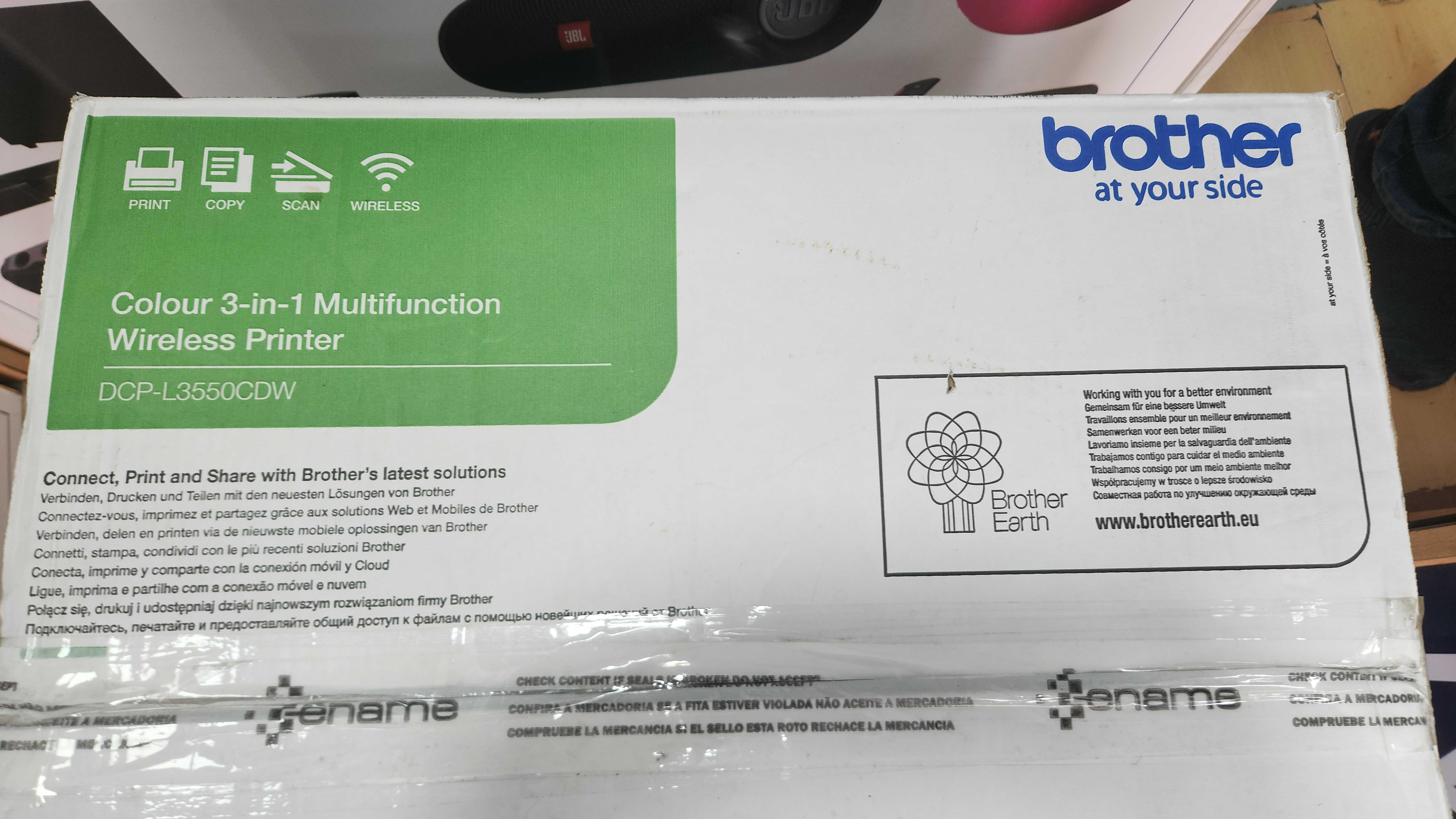 Impressora Epson Laser cores multifunções (garantia) Wi-Fi DCP L3550