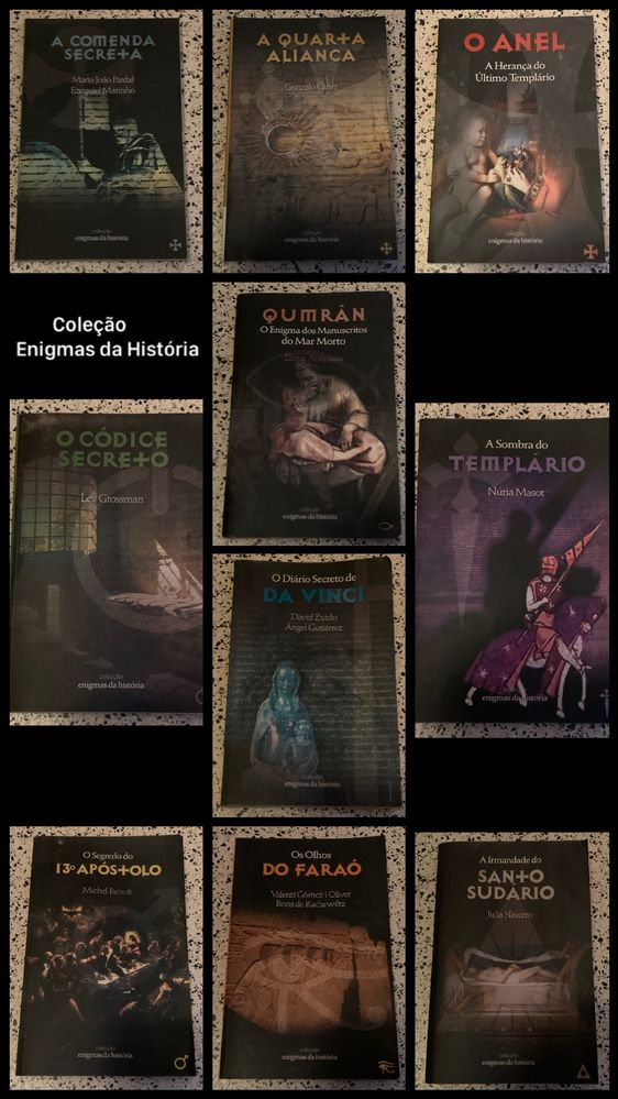 10 Livros enigmas da Historia (coleção)