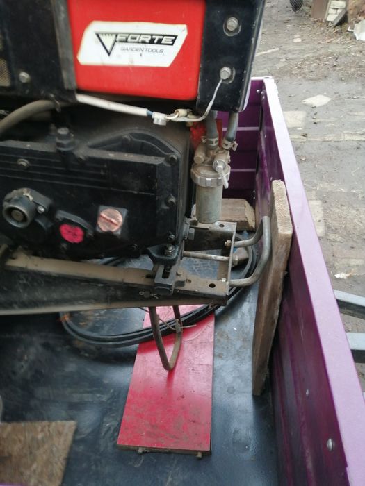Мотоблок ТЕРМІНОВО Forte SH-81 + плуг + фреза