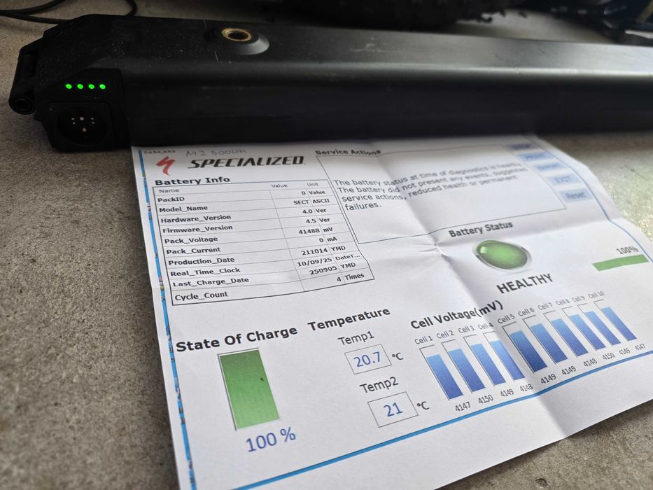Specialized M2 Bateria  500wh nowa 4 cykle