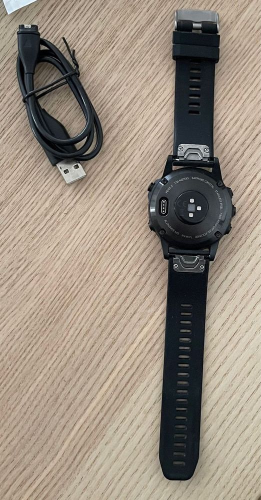 Garmin Phenix 5 Saphira com pulseira extras