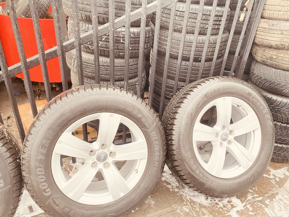 Alufelgi audi q5 18 oponami zimowymi 255/60r18