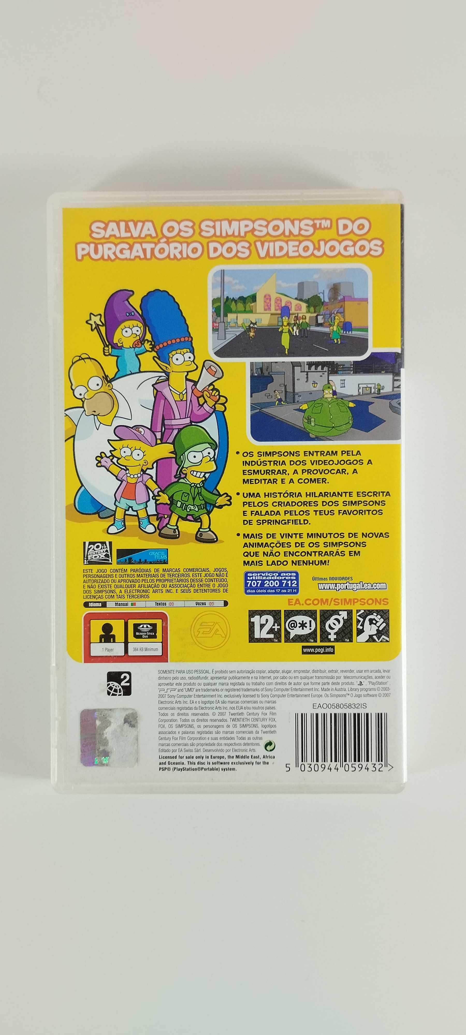 The Simpsons O Jogo Playstation Portable PSP