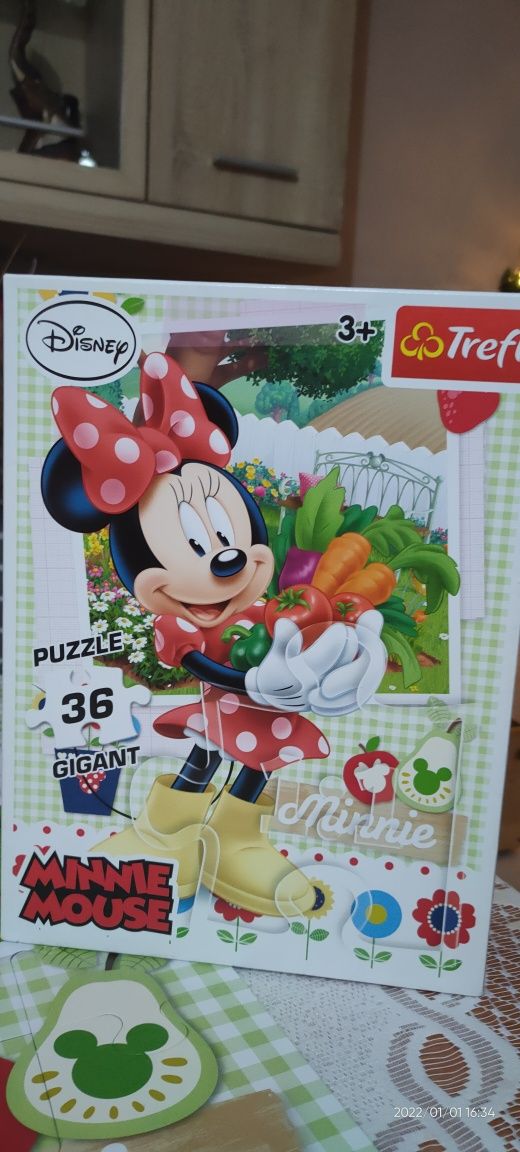 Puzzle gigant Minnie mouse