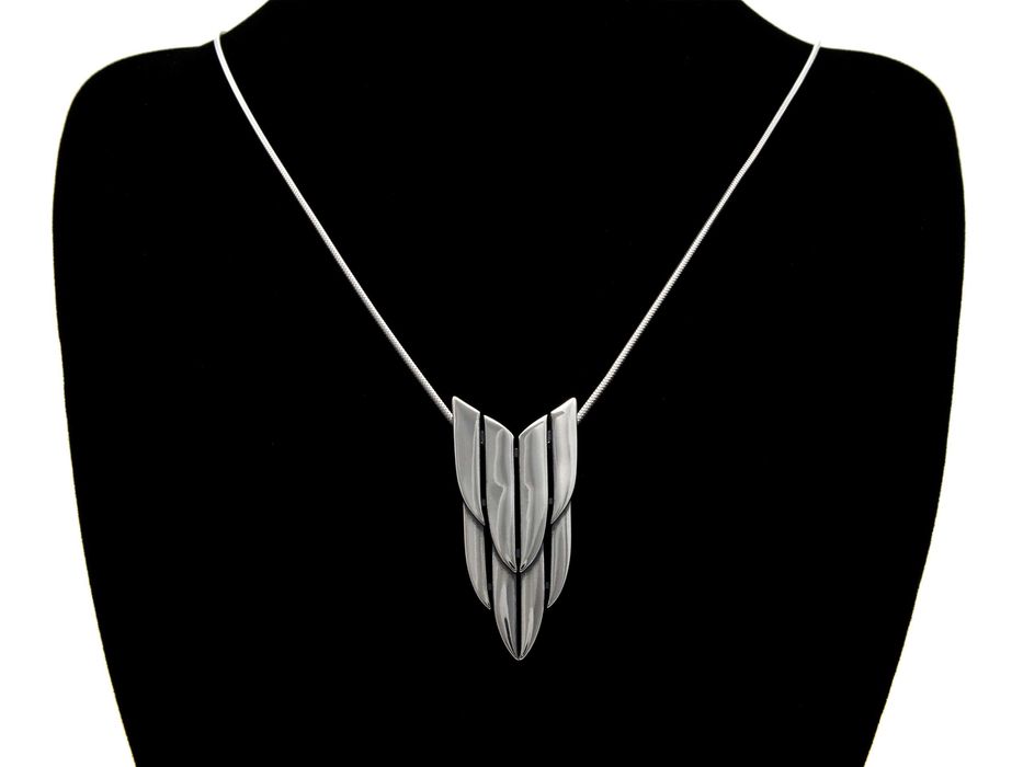 Komplet srebrny 925 kolczyki i wisiorek NOWY