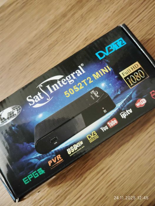 Т2 ресивер тюнер SatIntegral 5052T2 mini