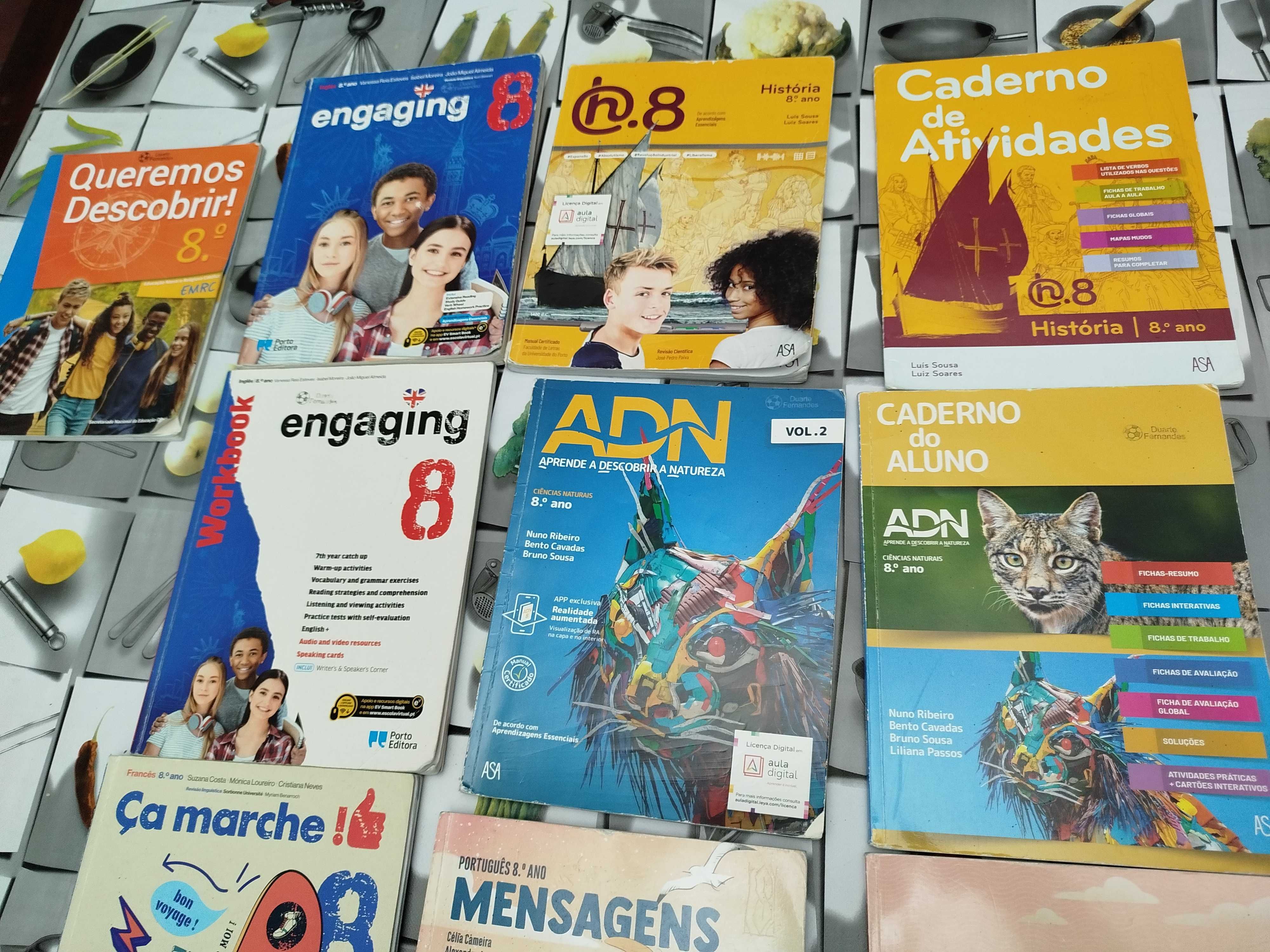 Livros+Cadernos 8 ano