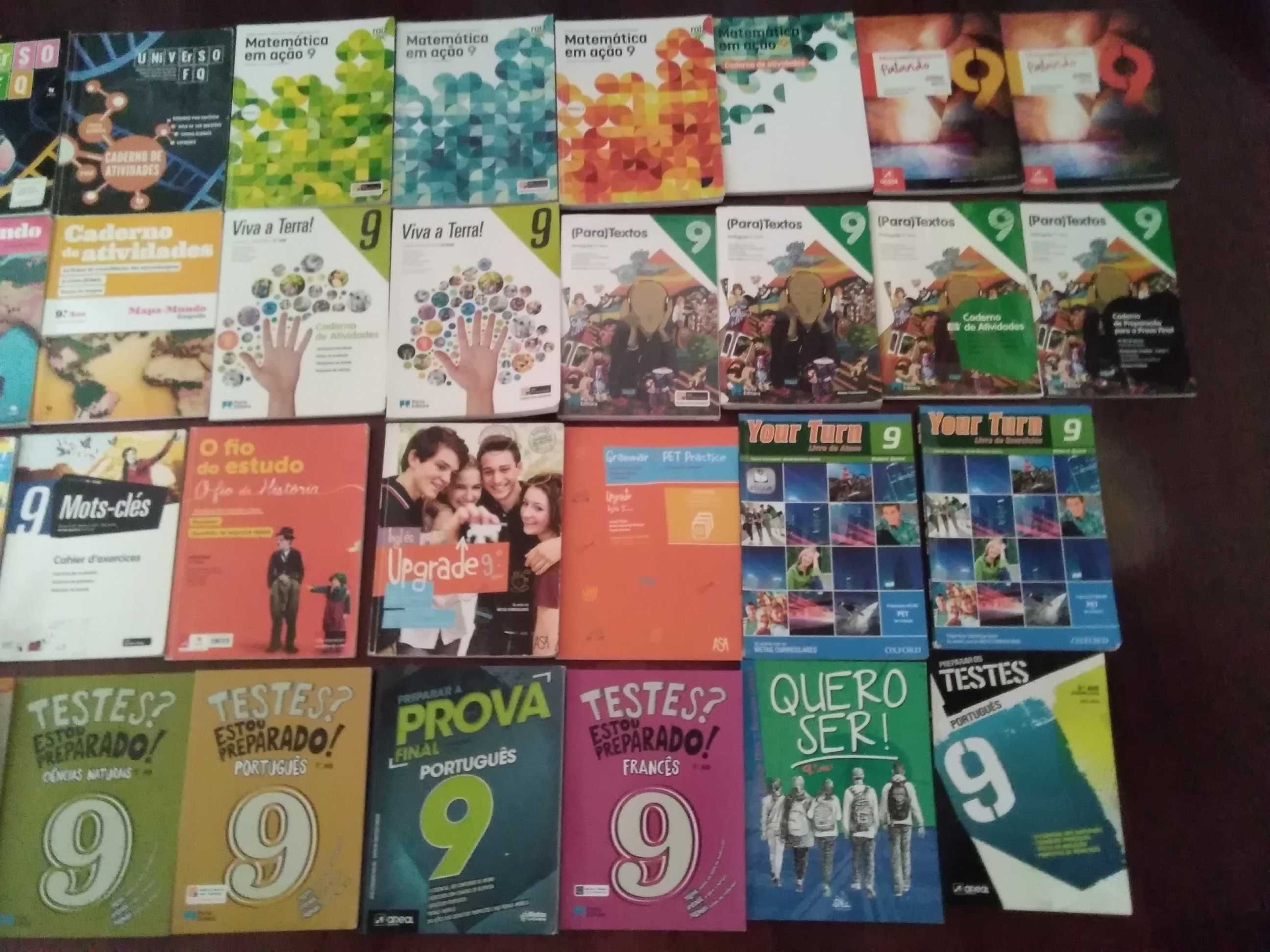 Livros escolares 9. Ano