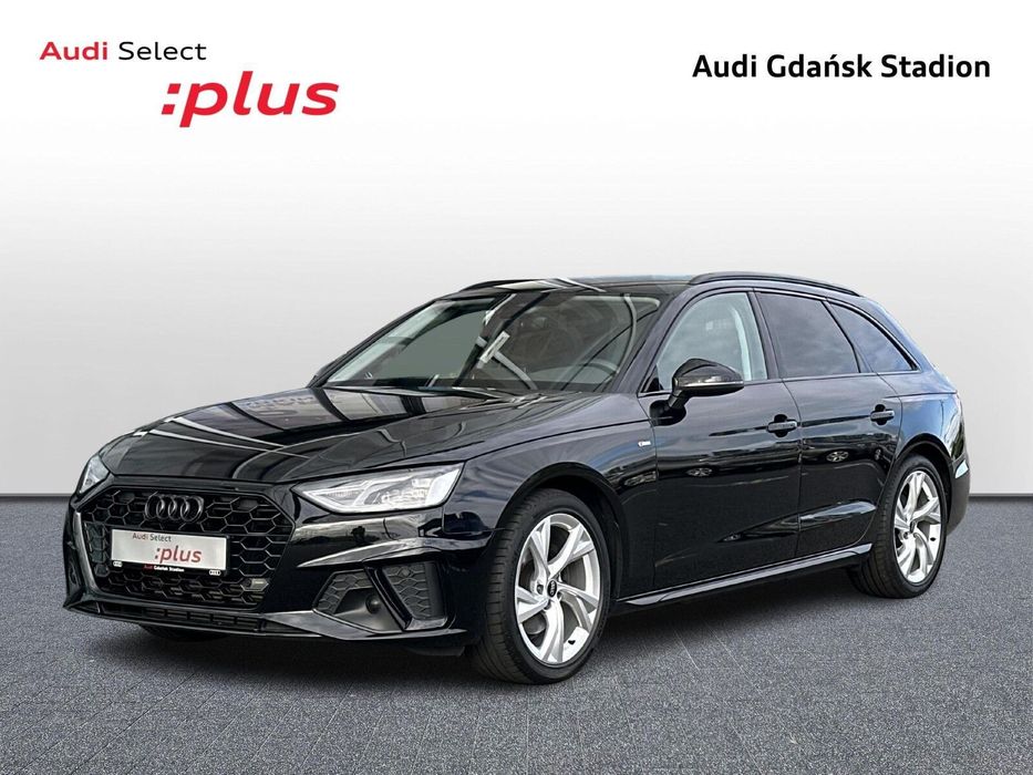 Audi A4 Avant S-Line|Pakiet czerń|Klimatyzacja 3-strefowa|Szyba akustyczna|Ładowarka