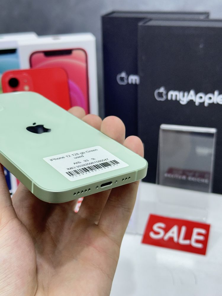 iPhone 12 Green,Red 128gb з гарантією від MyApple