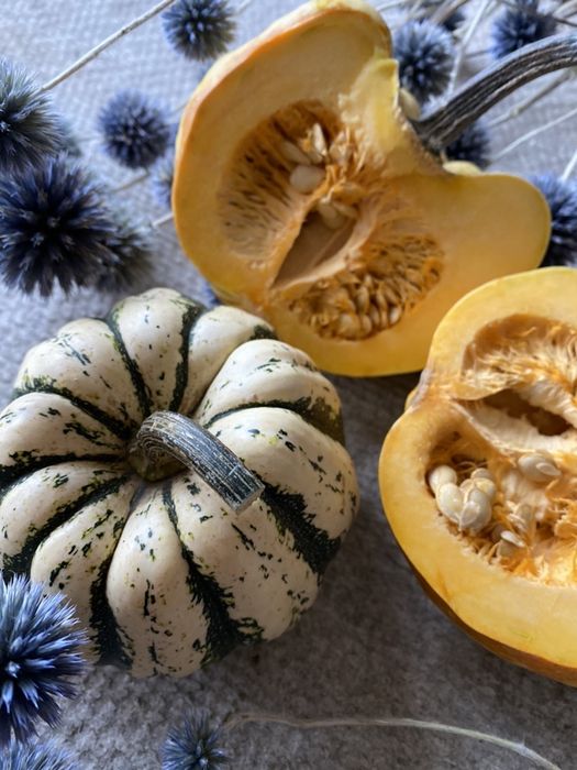 Семена тыкв гарбузів Baby Boo, Tiger Stripes, Sweet Dumpling, Тюрбан