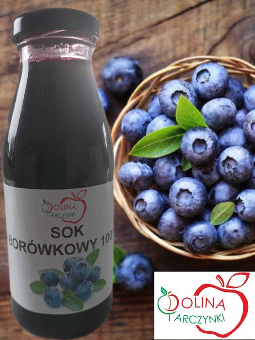 Sok borówkowy 250 ml.