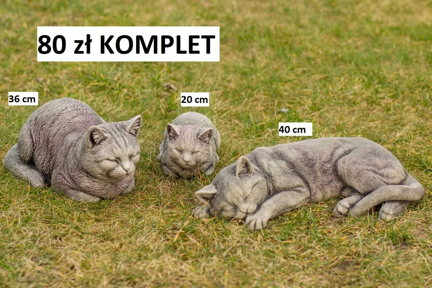 dekoracje figurka ogrodowa sowa koń skrzat gipsowy krasnal koty dekor
