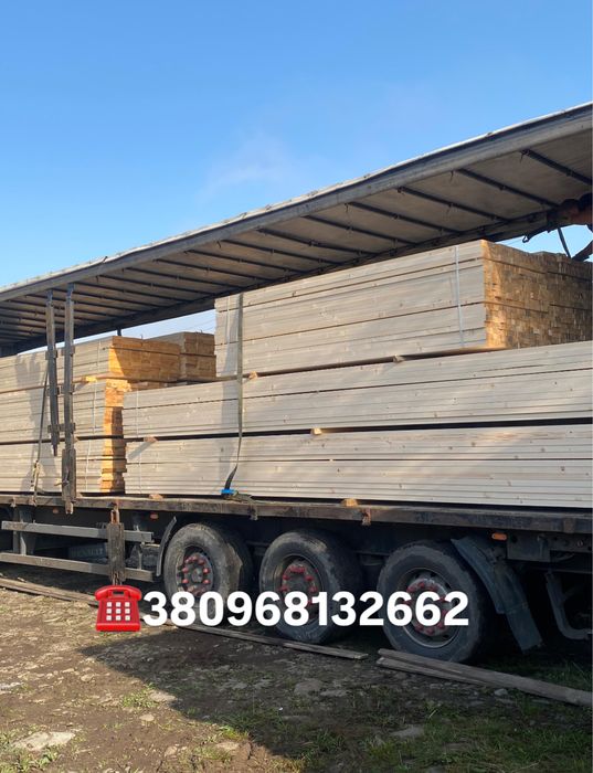 Брус сухий строганий, пиломатеріали,дошка калібрована 25,45,145,195,50
