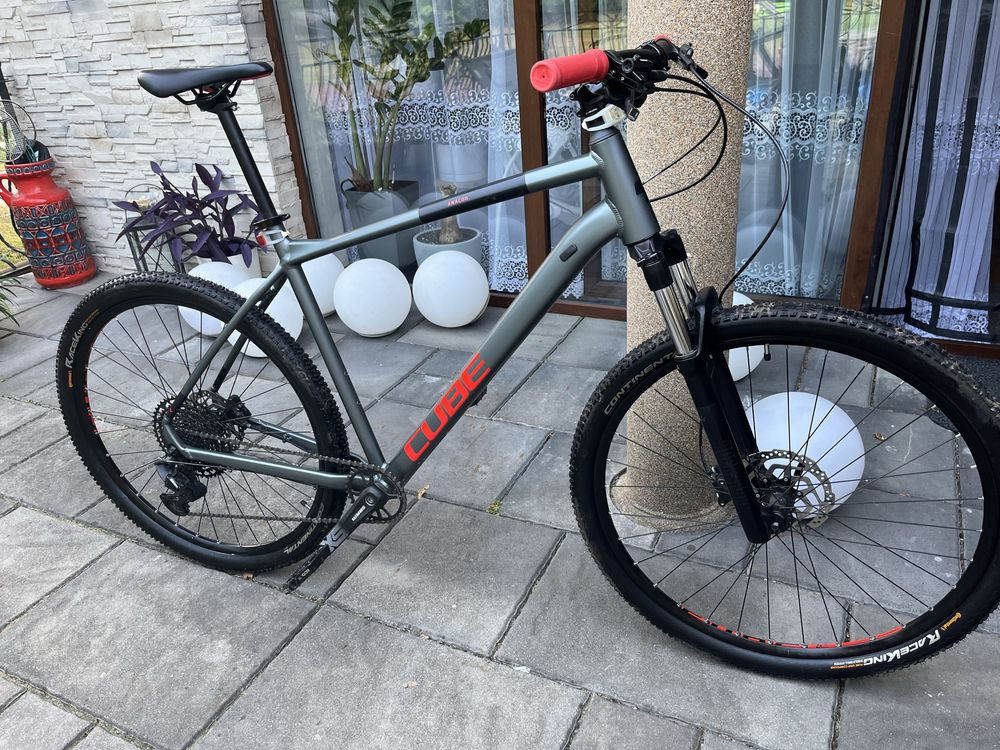 Rower mtb cube Analog XXL 23 kola 29 hydrauliczne paragon jak nowy