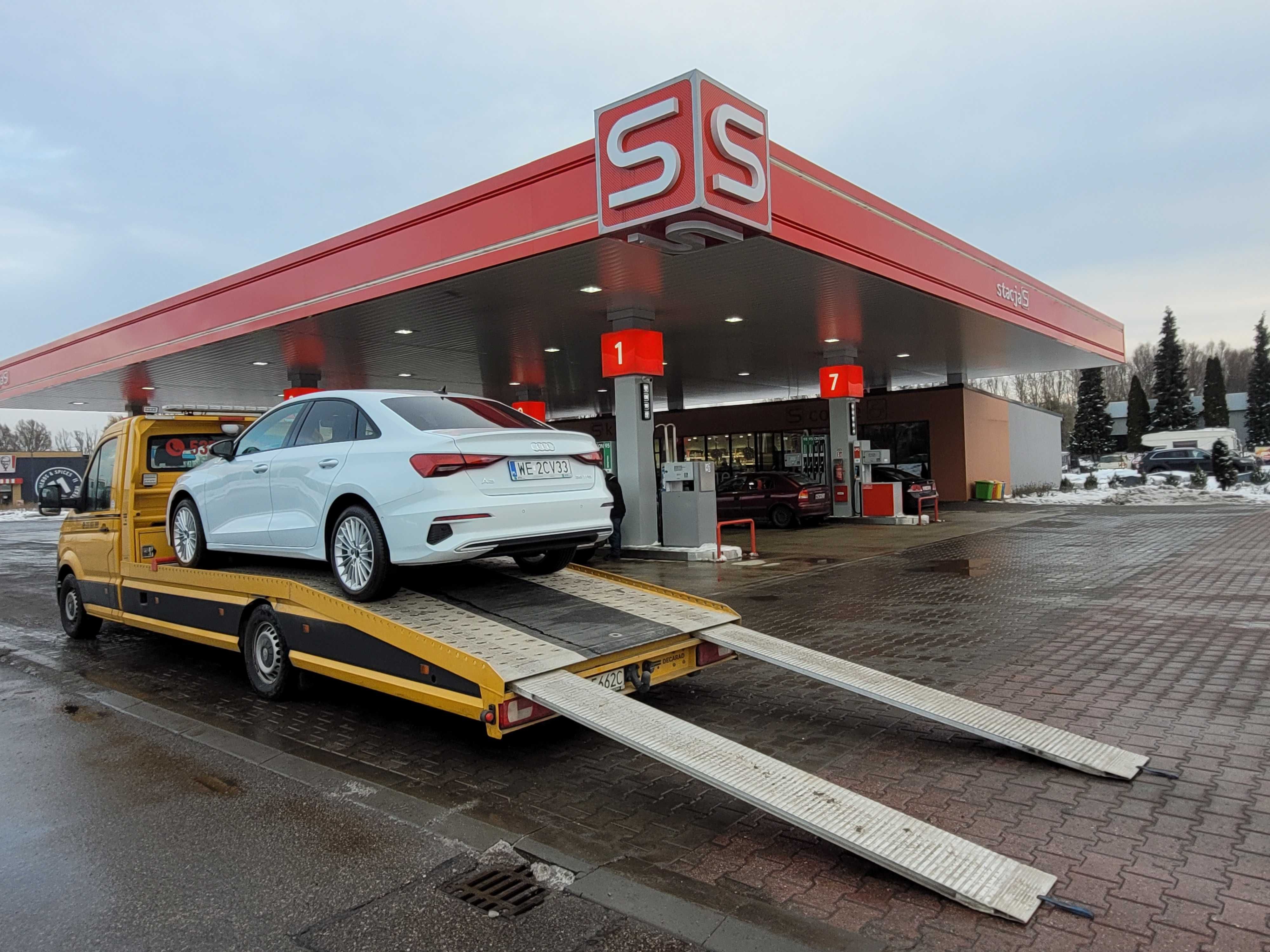 AUTOLAWETA Pomoc Drogowa Laweta Transport Busy Quady SKUP AUT CHOJNÓW